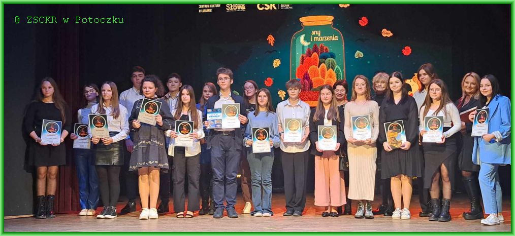 Uczestnicy 27 Jesiennego Konkursu Jesiennego w kategorii klas VIII i szkół ponadpodstawowych